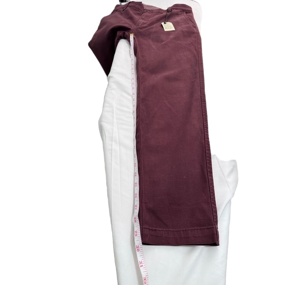 Levi's XX Chino Standard Tapered Burgandy Chino Pants Size 33 x 32 trendy comfy - Picture 11 of 12